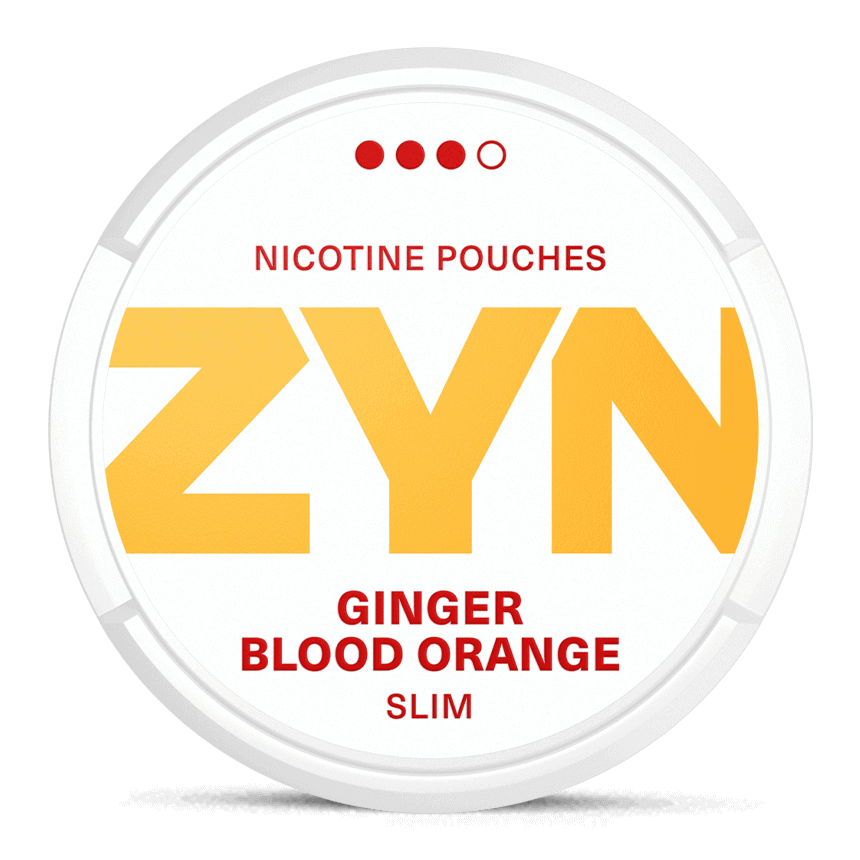 ZYN Slim Ginger Blood Orange Strong